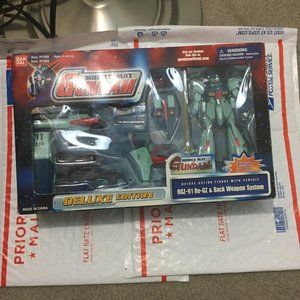 VINTAGE NIP GUNDAM MOBILE SUIT DELUXE EDITION TOY FIGURE SET RGZ-91 ANIME MANGA